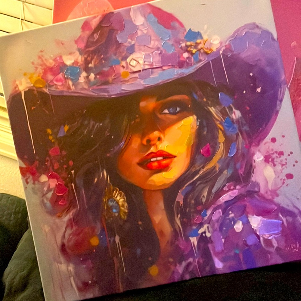 Beautiful cowgirl picture